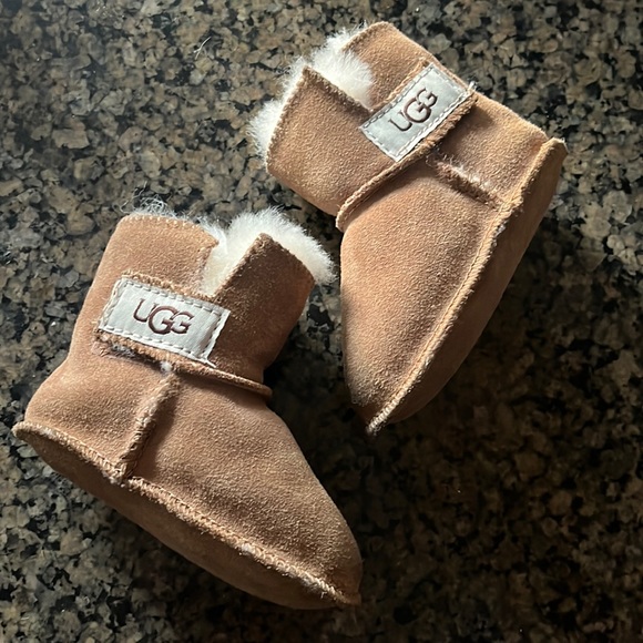 UGG Other - Ugg baby boots chestnut booties size US Small